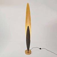 Hollnder Lingua floor lamp, gold