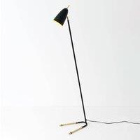 Hollnder Obelisco floor lamp, tiltable lampshade, black