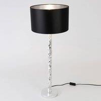 Hollnder Cancelliere Rotonda table lamp black/silver 79cm