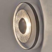 Hollnder Satelite wall light 40 cm black and silver
