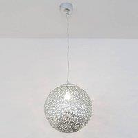 Hollnder Utopistico hanging light in silver 40 cm