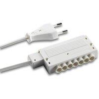 Hera HVLCS V/2000 mains connection cable, 2 m, 6-way, plug