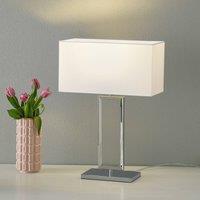 Helestra Enna 2 fabric table lamp, 53 cm high
