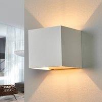 Helestra Siri wall light up/down, matt white