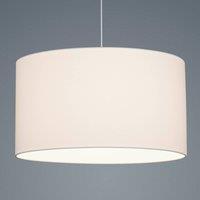 Helestra Certo pendant lamp cylinder 1-bulb, white