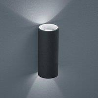 Helestra Swift - LED wall light IP65 with up & downllight