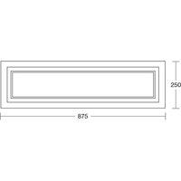 HerzBlut Otto O ceiling lamp rectangle walnut