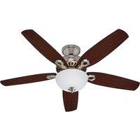 Hunter Builder Deluxe ceiling fan, chrome