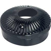 Hunter fan ceiling canopy domed black