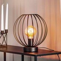 HELAM Cumera table lamp with cage shade, 30 cm