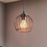 HELAM Cumera pendant light with cage shade, 16 cm
