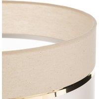 HELAM Lampshade Helen E27 35/Height 20cm ecru/gold