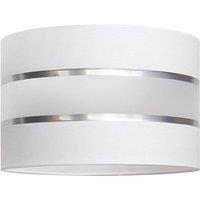 HELAM Lampshade Helen E27 25/height 15cm white/silver