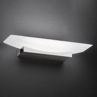 FISCHER & HONSEL Bowl TW LED wall light, width 30 cm, nickel