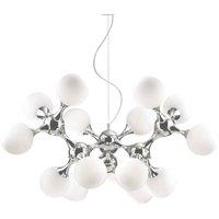 Ideallux Nodi Bianco hanging light 105 cm