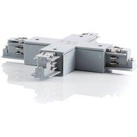Ivela X connector LKM 3-circuit system, silver