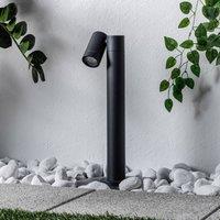Prios Tulimar pillar light, 45cm, anthracite, 1-bulb, metal