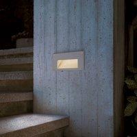 SLV Brick LED recessed wall light 3,000K