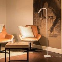 SLV Karpo LED floor lamp, with dimmer, white