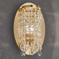 KOLARZ Charleston - crystal wall light, 24 cm
