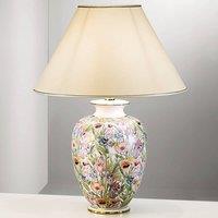 Austrolux table lamp Giardino Panse 50 cm ceramic gold-plated