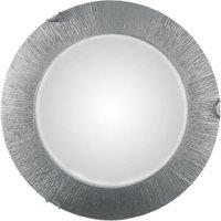 KOLARZ Moon Sun wall lamp, silver, 40 cm