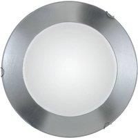 austrolux KOLARZ Moon Leaf wall lamp, silver, 40 cm