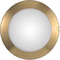 austrolux KOLARZ Moon Leaf wall lamp, gold, 40 cm