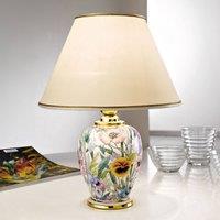 Austrolux table lamp Giardino Panse 25 cm ceramic gold-plated