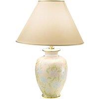 austrolux Giardino Perla table lamp, handpainted, 40 cm