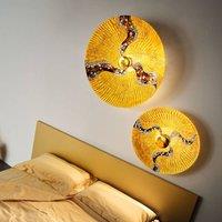 KOLARZ Luna Kiss Gold wall light 24 carat 62 cm