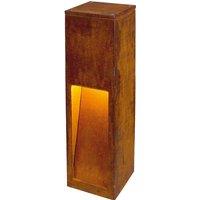 SLV Rusty Slot 50 LED pedestal light, height 50 cm