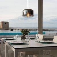SLV Pantilo 28 pendant light, 28 cm, chrome