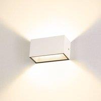 SLV Sitra LED outdoor wall light up/down 20cm white