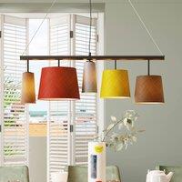 KARE Parecchi Colore - Pendant light, five lampshades