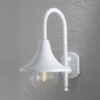 Konstsmide Bari outdoor wall light, white