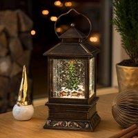 Konstsmide Christmas LED snow lantern Christmas Market water-filled