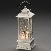 Konstsmide Christmas LED water lantern snowmen