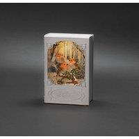 Konstsmide Christmas Book with Birds LED table decoration water lantern