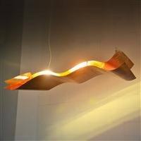 Knikerboker Crash LED wall light 100 cm white