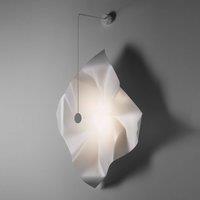 Knikerboker Crash LED wall light white square