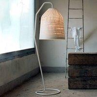 Karman White designer floor lamp Black Out