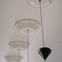Karman Moonbloom LED pendant light 2fl 40cm 2,700K