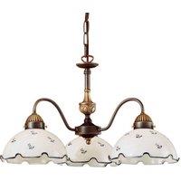 austrolux Hanging light Nonna, white and blue