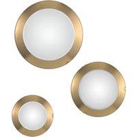 austrolux KOLARZ Moon Leaf wall light, gold, 50 cm