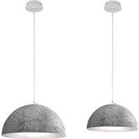 austrolux Cult Vintage pendant light, silver, 40 cm