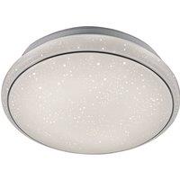 JUST LIGHT. GmbH Jupiter LED ceiling light starry sky look 35 cm