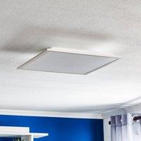 JUST LIGHT. GmbH Fleet LED ceiling light with a sensor 44.5x44.5 cm