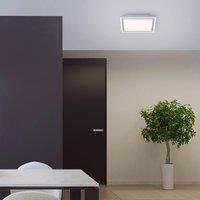 JUST LIGHT. GmbH Edging LED ceiling light, tunable white, 31x31 cm