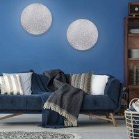 JUST LIGHT. GmbH Sparkle LED ceiling light CCT dim steel 48 cm